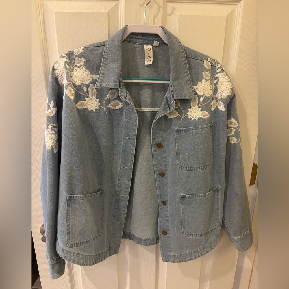 Anthropologie Dolan Left Coast Denim Chore Jacket